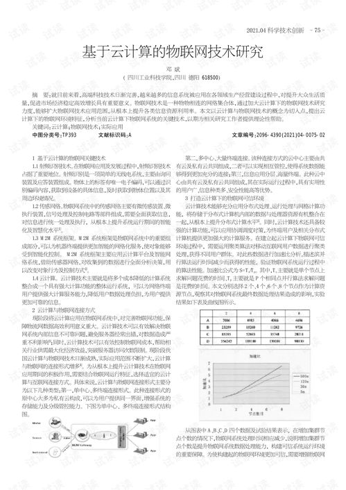 基于云計算的物聯(lián)網(wǎng)技術(shù)研究平臺開發(fā)